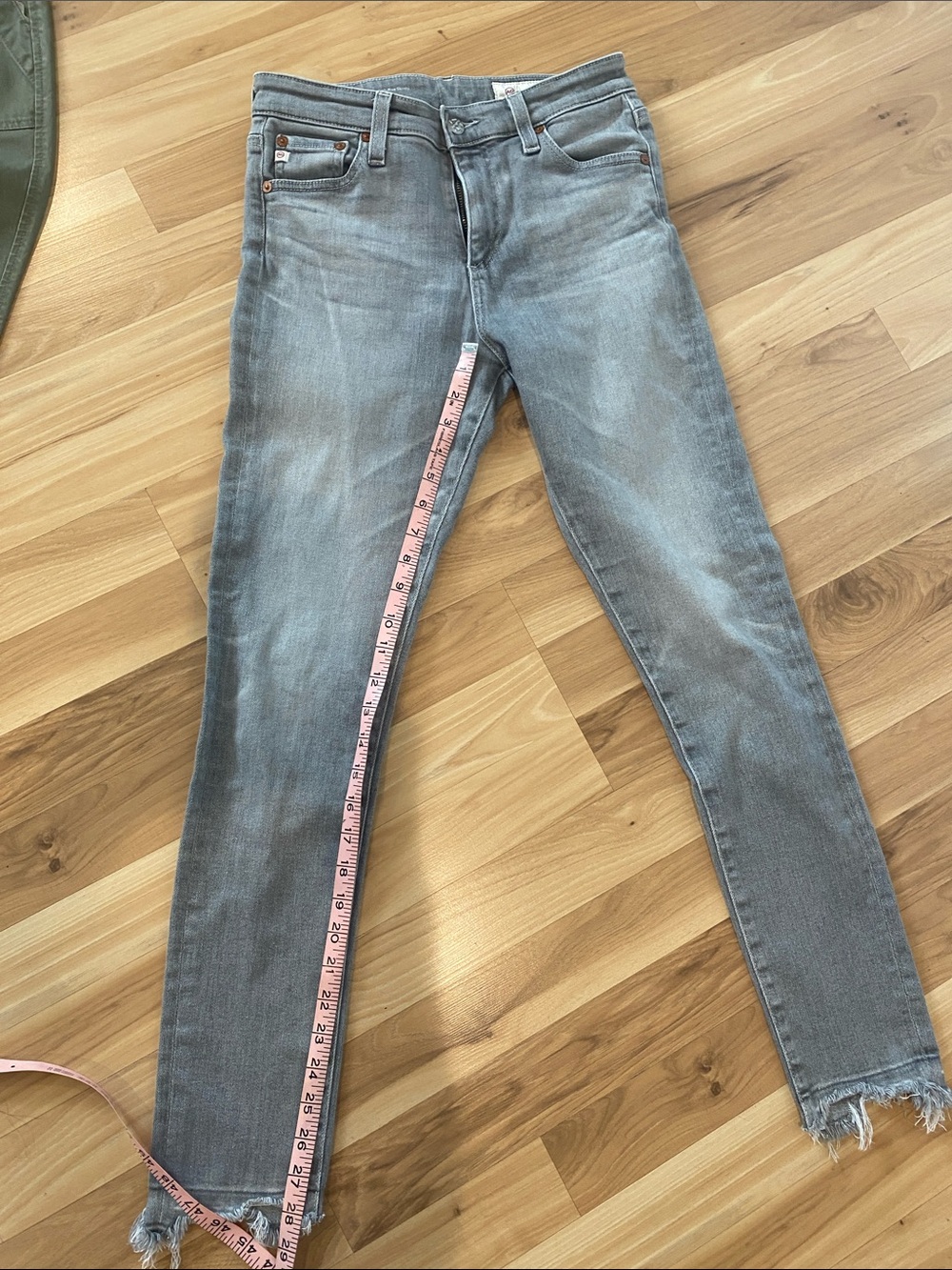 AG Adriano Goldschmied Farrah Ankle High Rise Skinny Jeans 27R